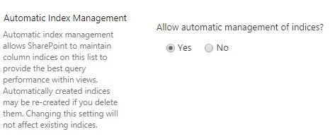 Automatic management 